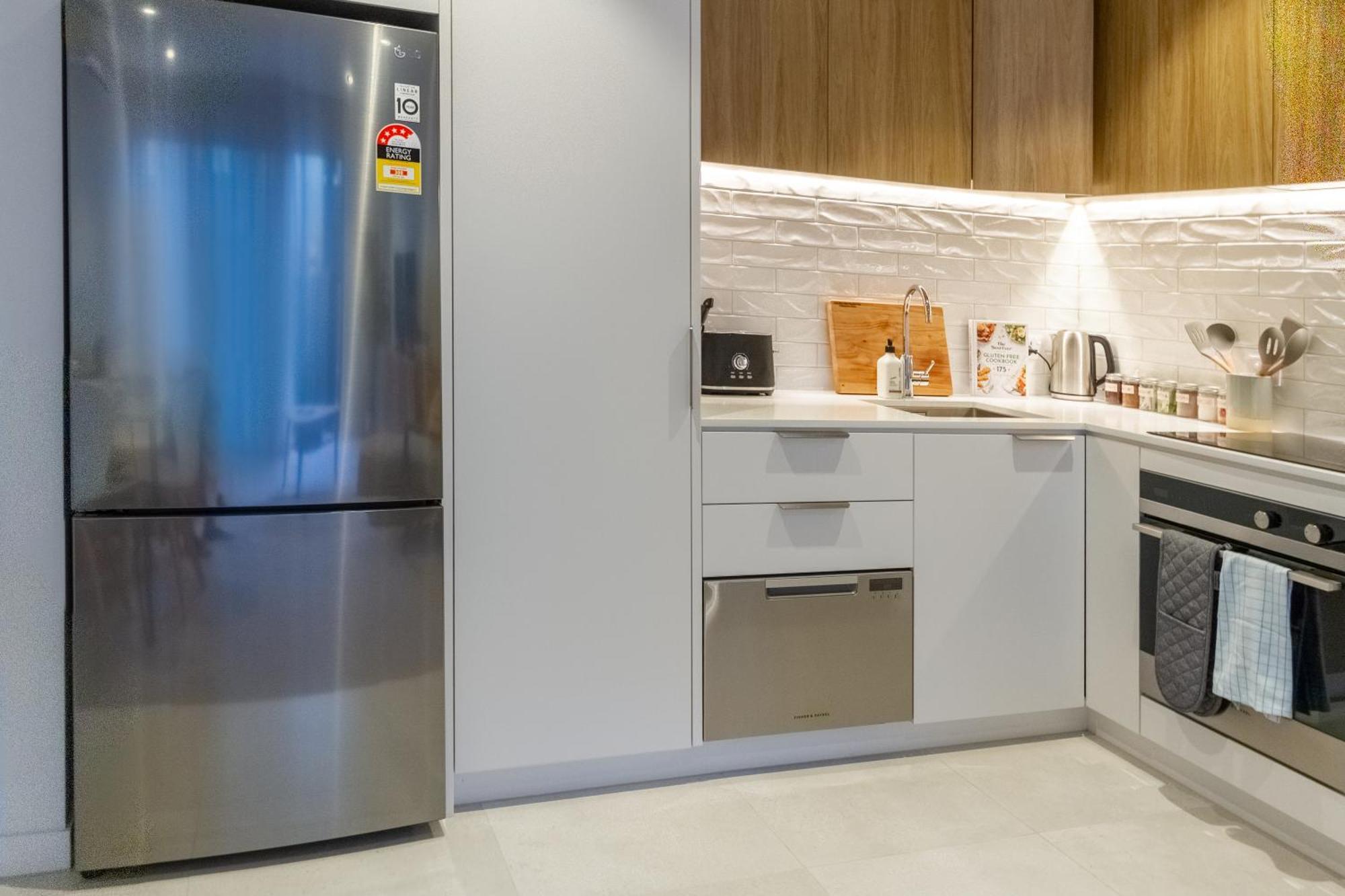 Latimer Square 1 Bed 1 Bath - Single Level Christchurch Esterno foto