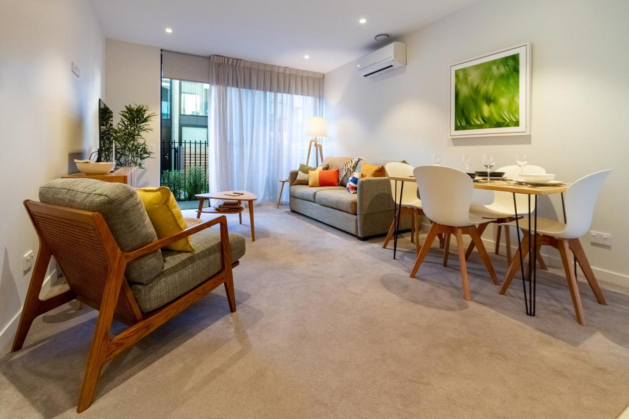 Latimer Square 1 Bed 1 Bath - Single Level Christchurch Esterno foto